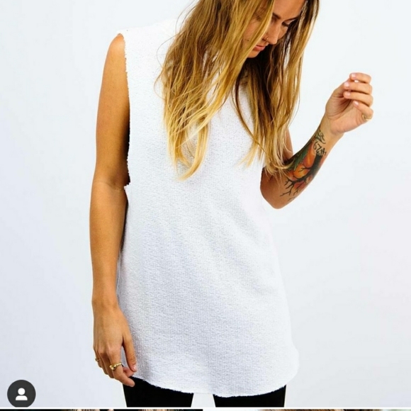 tribe kelley Tops - Tribe Kelley under the sun white hoodie XL